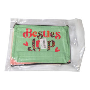Women's-Girls Besties Trip Bags-3 Pk - Decor,Travel,Gift,MakeUp Bag - Brand New